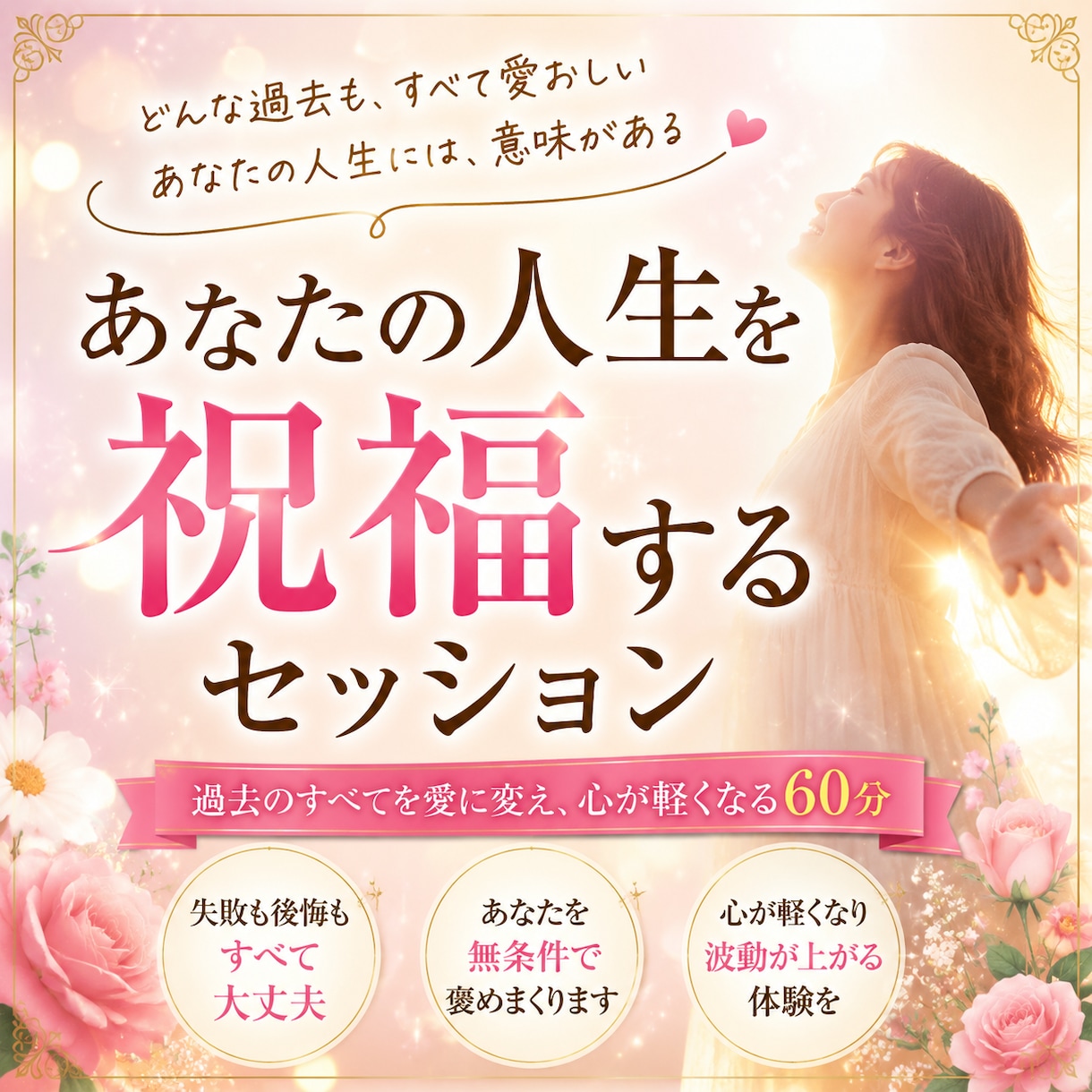 あなたの人生を祝福するセッションをします あなたがこの地球に生まれてきた奇跡を祝福します。 イメージ1