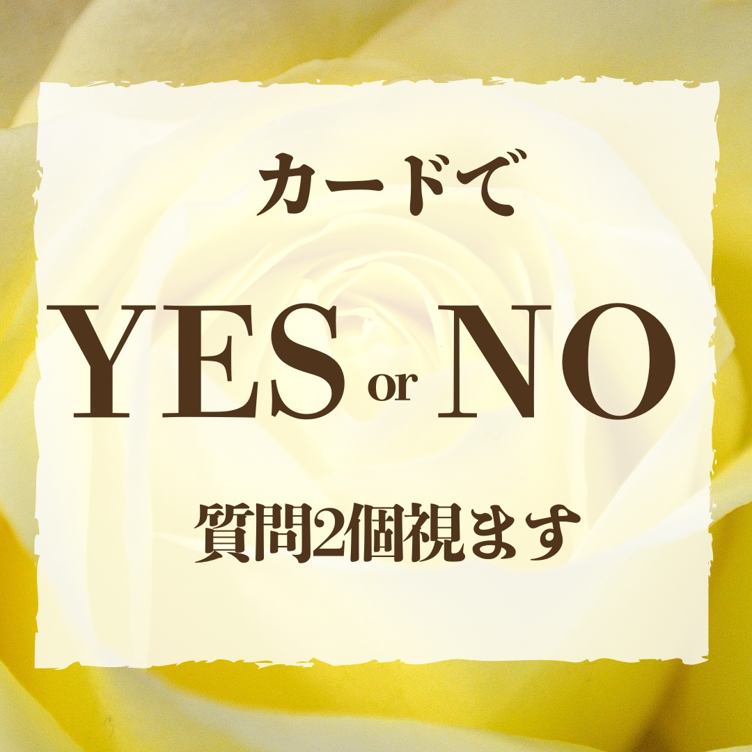 どちらが良いかその選択の先に待つ未来を視ます YESかNOか、AかBか若しくはCか、質問を2個まで視ます イメージ1
