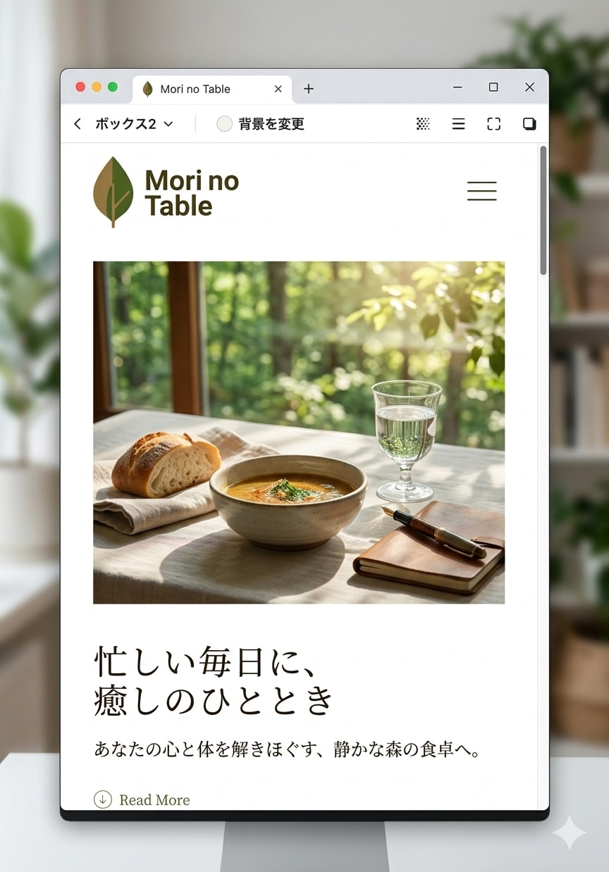 WIXでナチュラルなLPを制作します ナチュラルで伝わるLPをWIXで制作します イメージ1