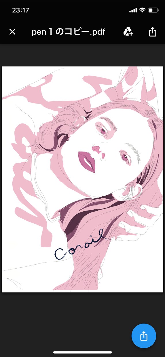 オシャレな女の子の絵描きます 花と女子シリーズ　着せたい服など写真送ってください イメージ1