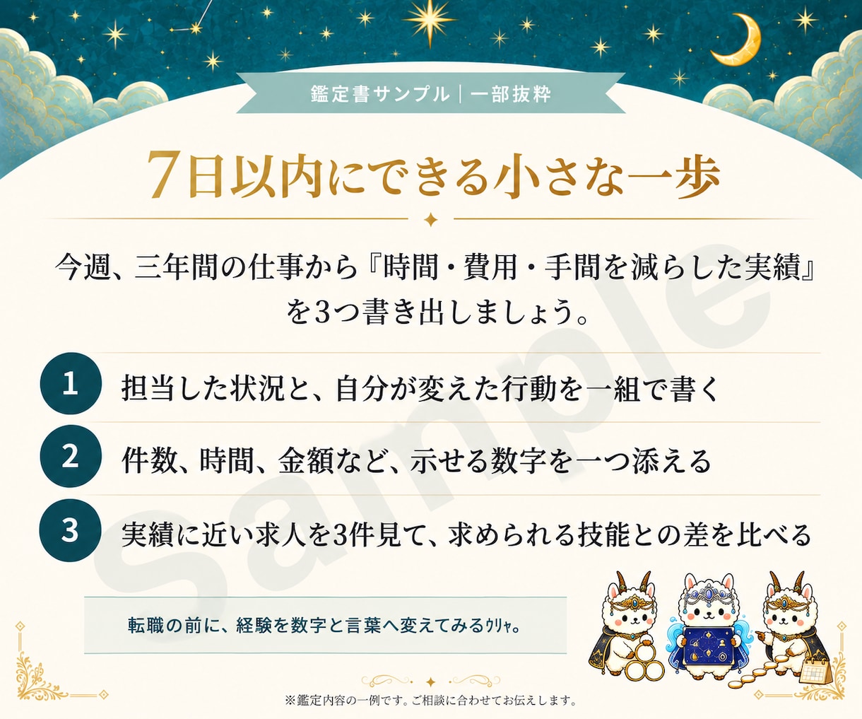 西洋占星術であなたの取扱説明書を作成します お悩み1つに答える星読み鑑定書｜1,500円 イメージ4