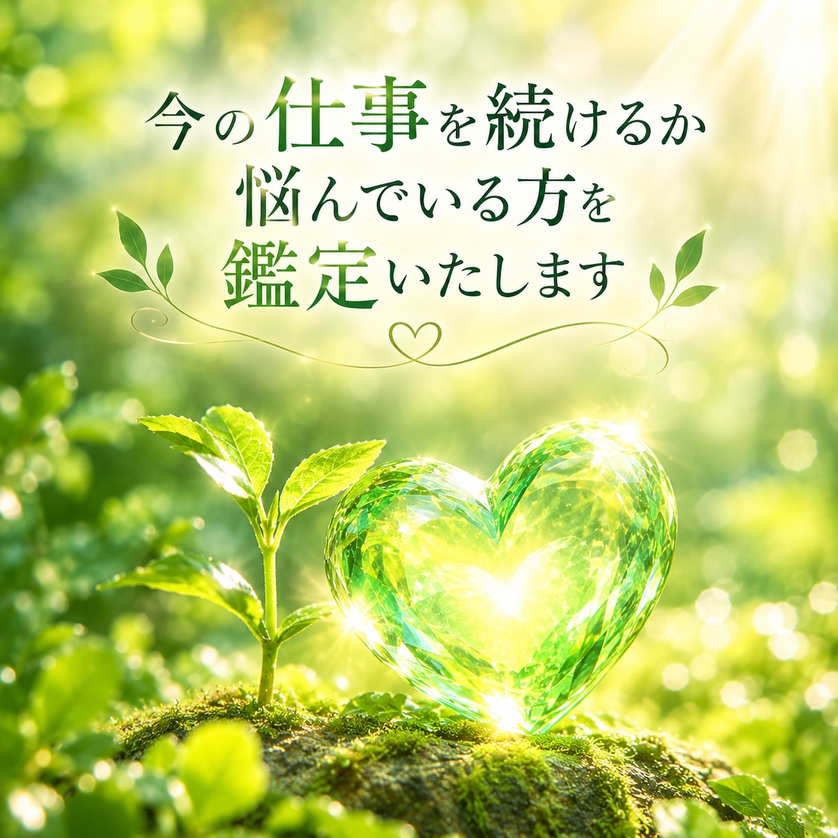今の仕事を続けるかお悩みの方を霊視鑑定いたします 仕事での人間関係のお悩みなどもご相談ください。 イメージ1