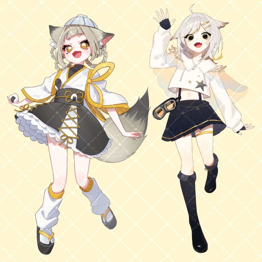 配信者・クリエイター向けのイラストを描きます ボカロ、MVイラストなども制作致します イメージ9