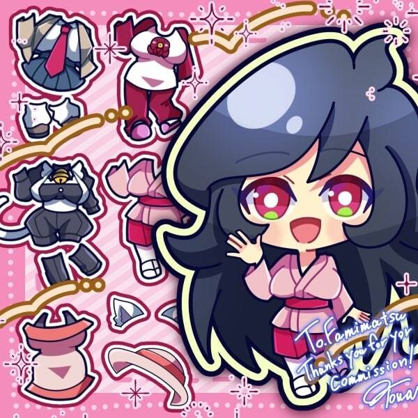 ワンポイントに！デフォルメイラスト製作します グッズなどにもご利用いただけるかわいいデフォルメキャラ！ イメージ7