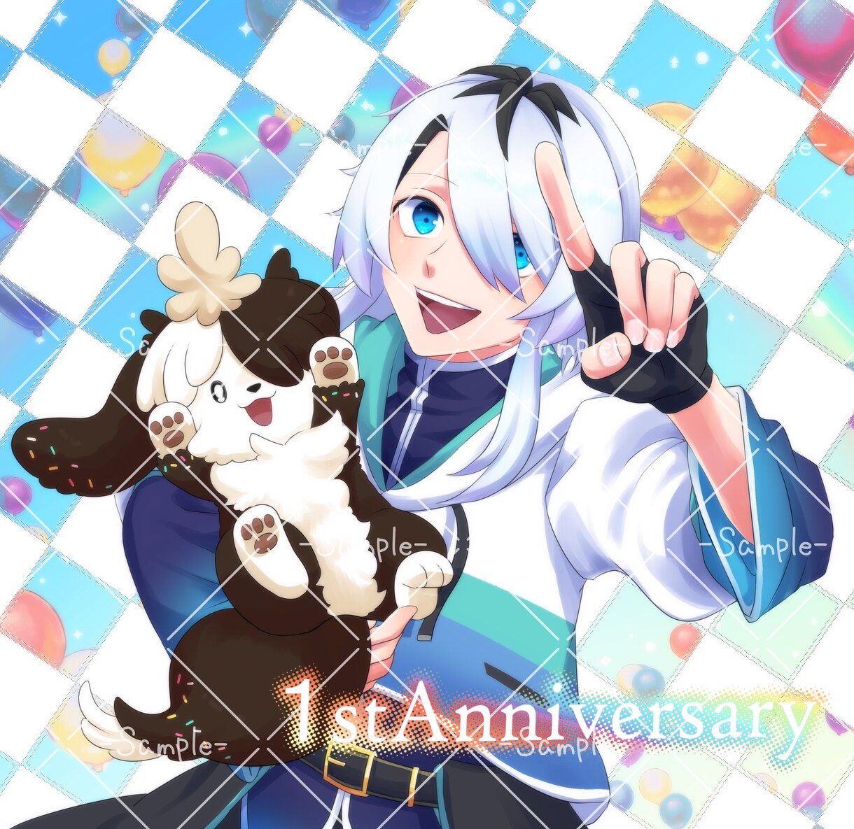 一緒に作成！ご希望の用途のイラスト描きます オリジナルキャラクターやVtuverさんのアイコンや一枚絵に イメージ1