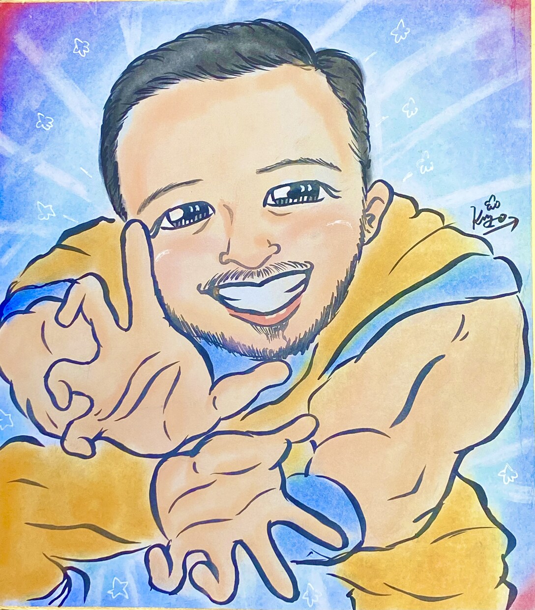 笑顔こぼれる☆大人気☆コスプレ似顔絵お描きします ☆世界に１つだけの似顔絵飾りませんか？☆ イメージ5