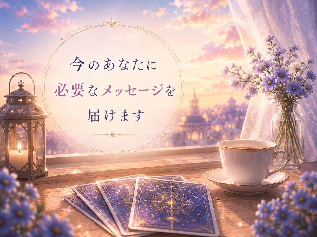 今のあなたに必要なメッセージを届けますます オラクルカードで今のあなたへの言葉を読み解きます イメージ1