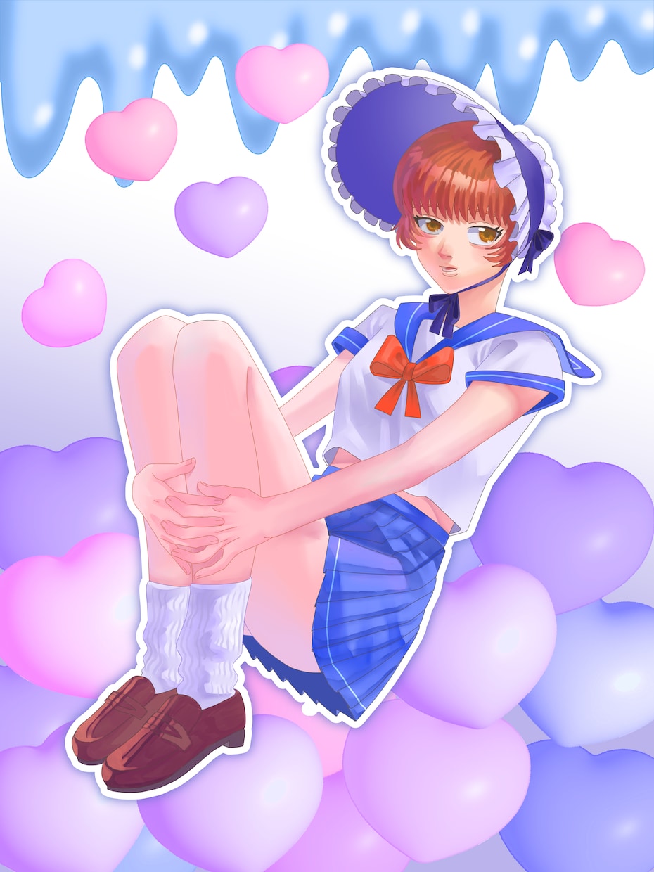 厚塗り風イラスト描きます エモいイラストをサムネイルなどに イメージ5