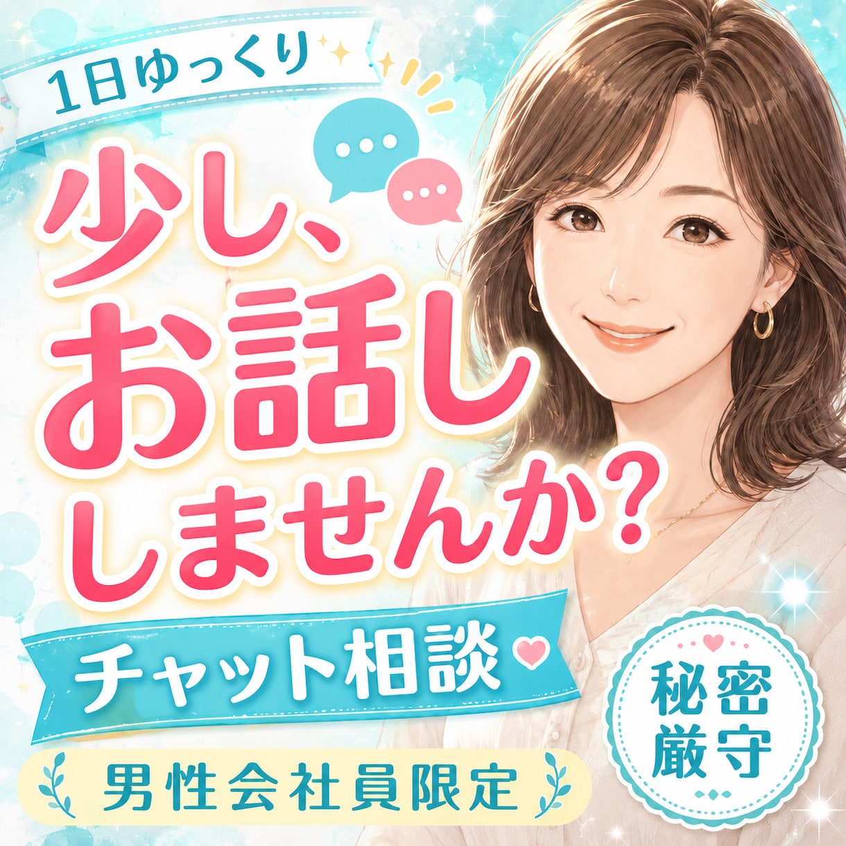 男性会社員限定　相談・お悩みをお聞きします 3000人以上のケアをした看護師がお悩みをききます イメージ1