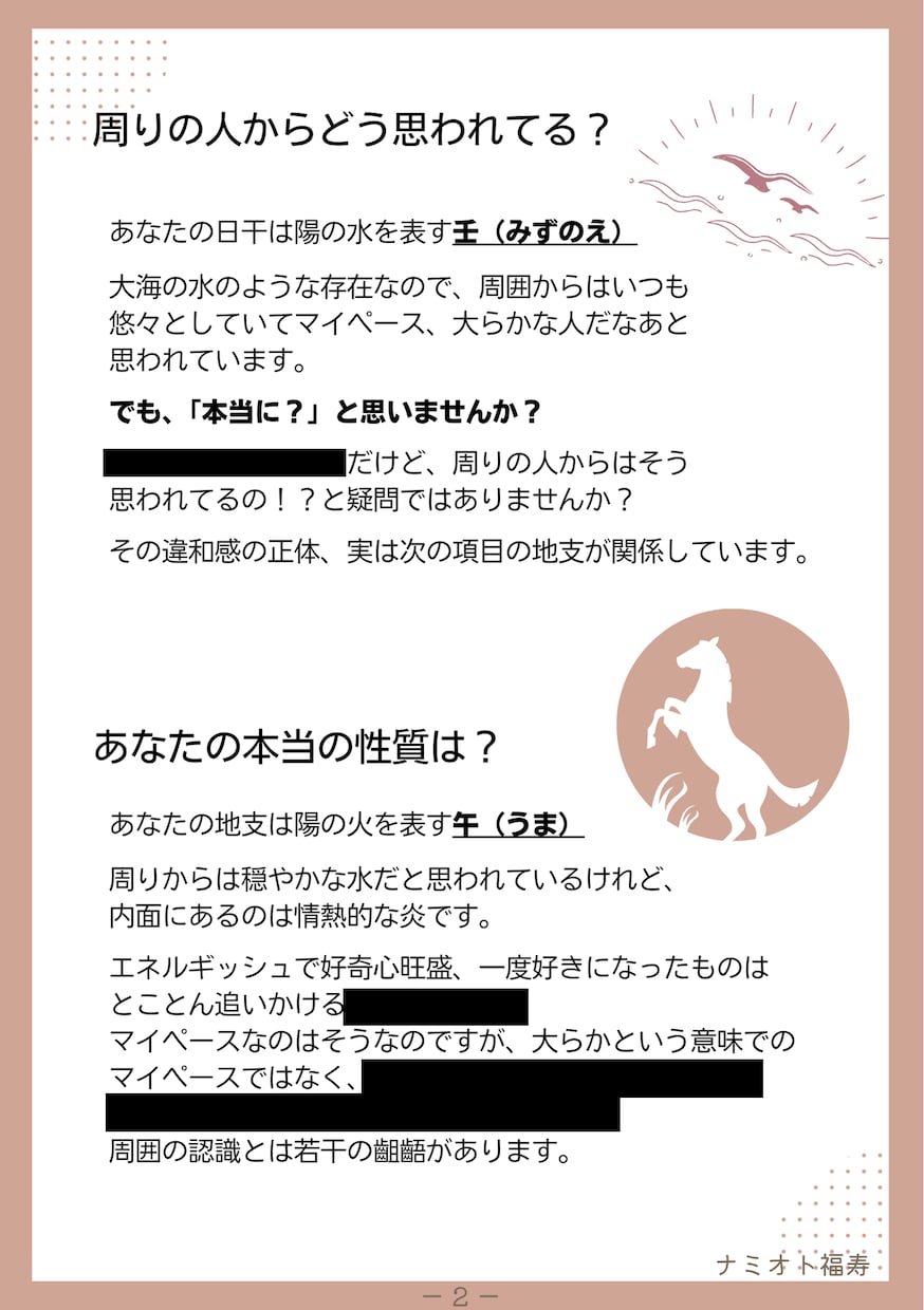 4月生まれの方限定で占います PDFでもお届け！癒やしと開運のハッピーバースデーセット！ イメージ2
