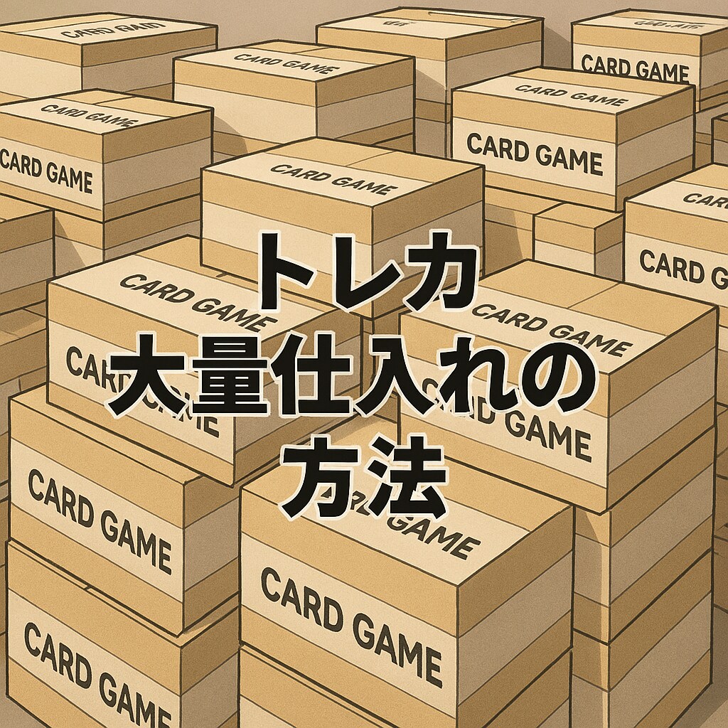 ポケカを大量に仕入れる方法教えます 最後まで読んだ時あなたの常識を根底からひっくり返す イメージ1