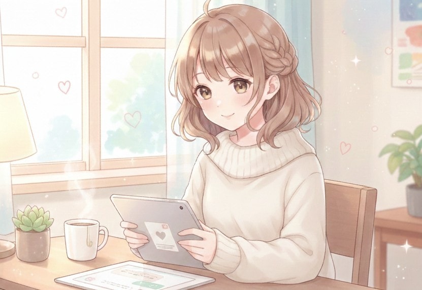 やさしく寄り添うお話をします ここねがチャットで貴方の心に寄り添います イメージ1