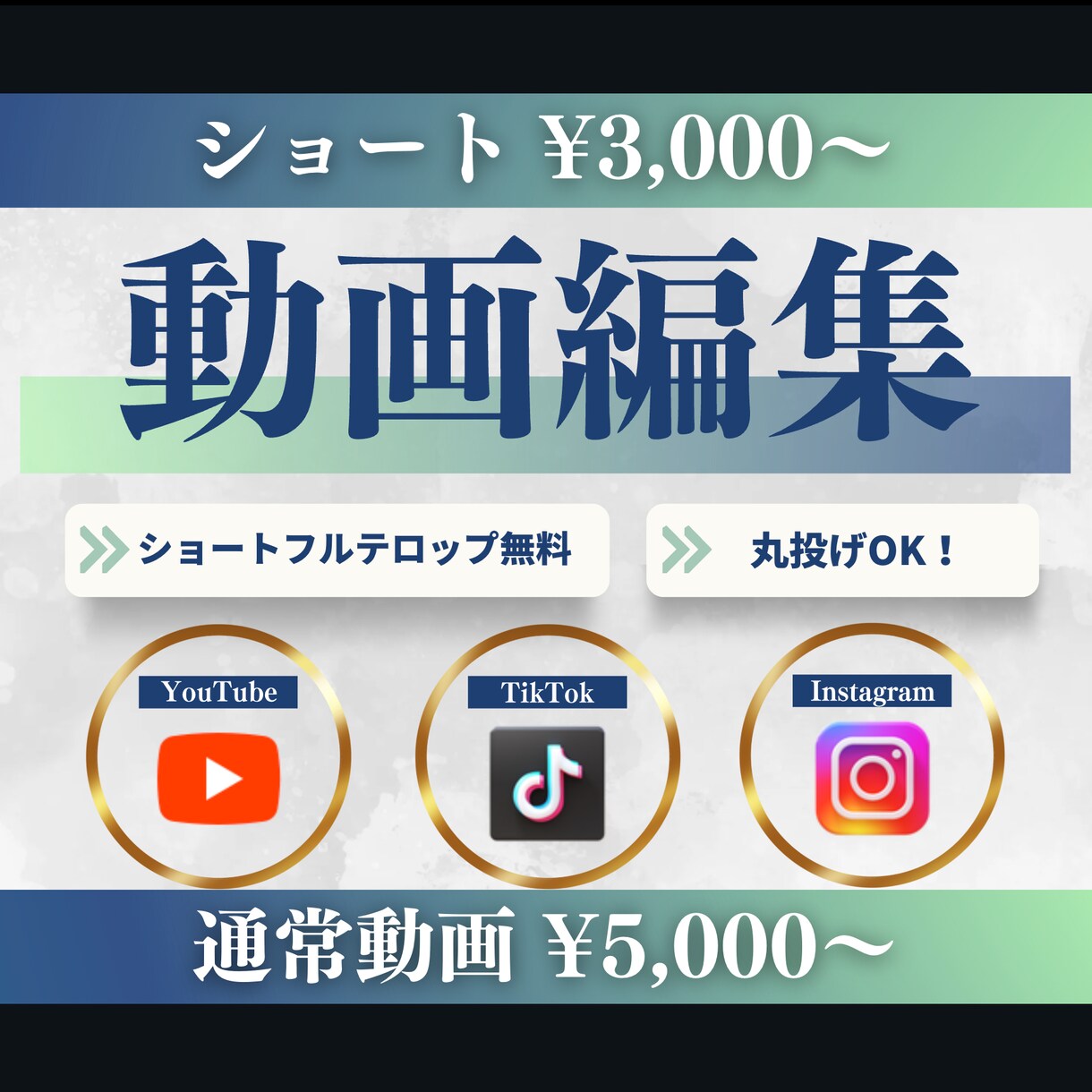丸投げOK！YouTube動画を編集します TikTok/YouTube/Instagram/ショート イメージ1