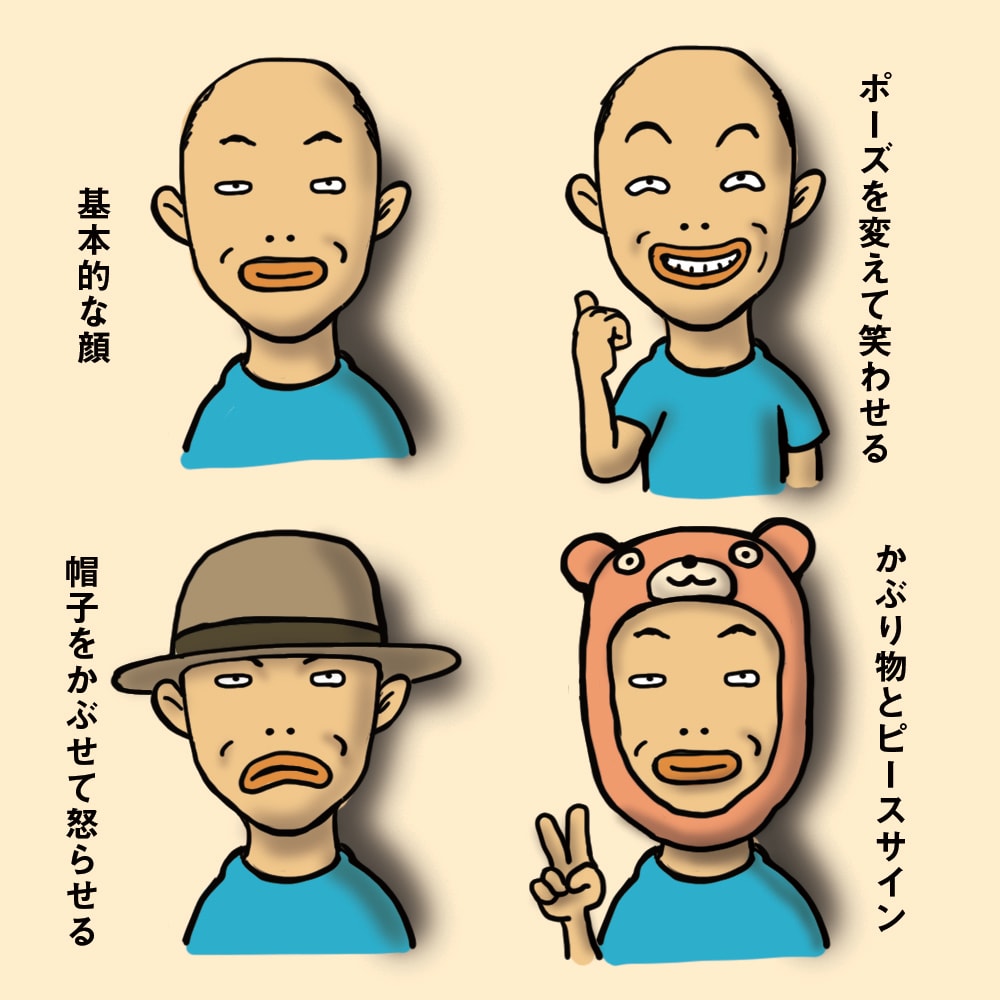 ちょいブスで憎めないゆるい似顔絵描きます 美化した似顔絵より面白いオリジナリティある似顔絵を求めてる方 イメージ3