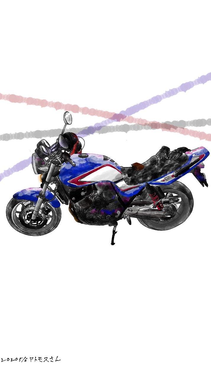 ライダー向けのイラストを出品します バイクorヘルメットなどのイラストを出品します イメージ5
