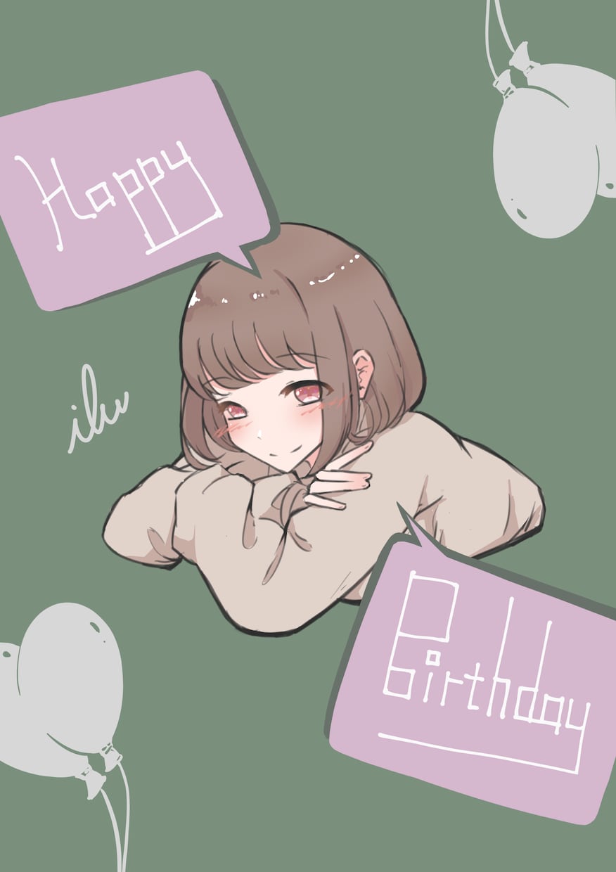 SNS用可愛いキャラクターアイコン描きます 商用可〇可愛い女の子を描くのが得意です。 イメージ6