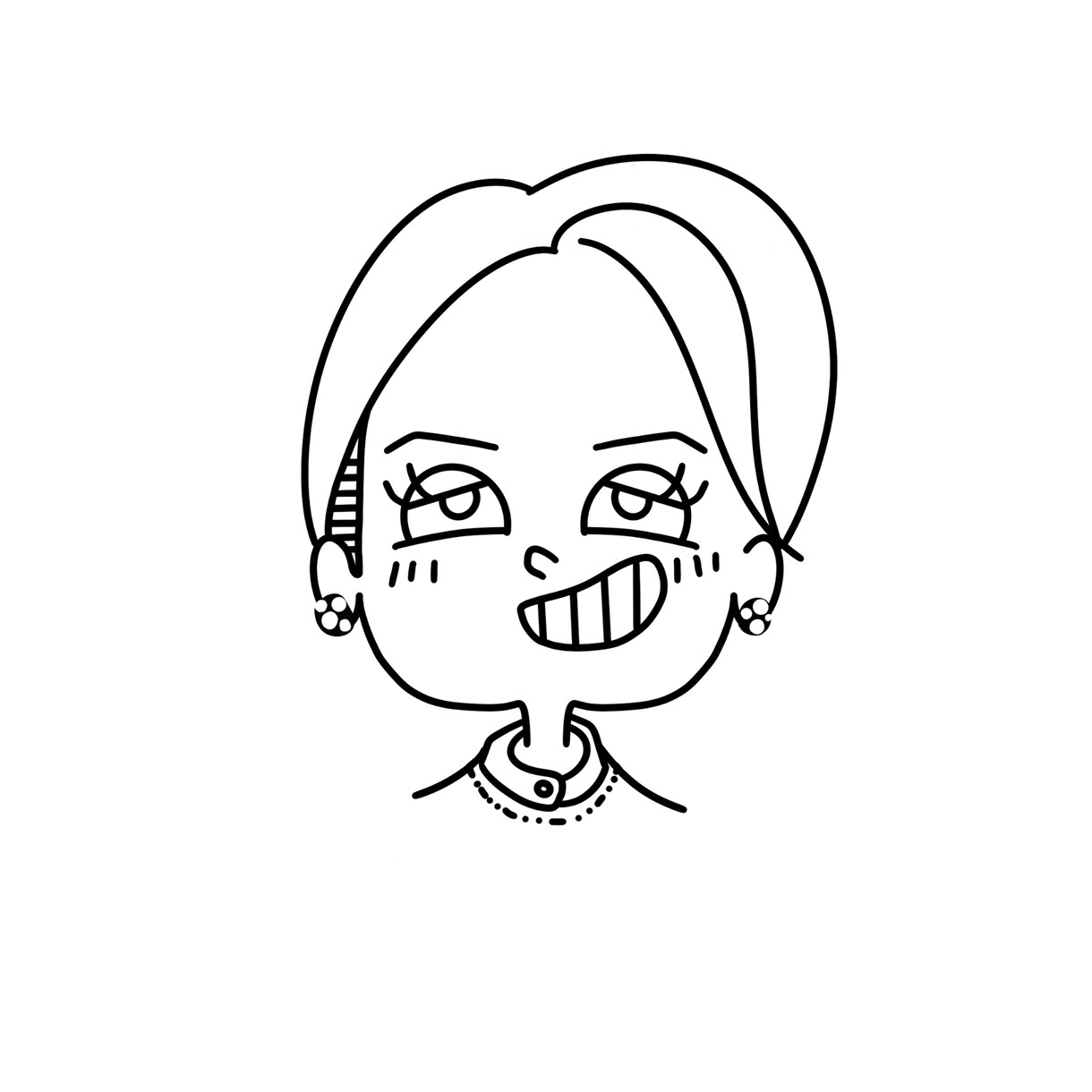シンプルでポップな似顔絵イラストを描きます SNSアイコンや、チームオーダー、ギフトにも！ イメージ9