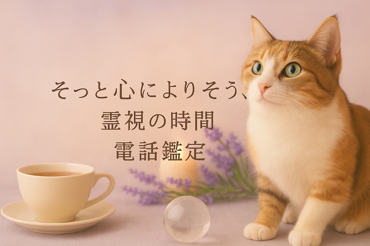 霊視☆お相手の気持ちや未来みます ⭐︎どんな恋愛でも、その他のどんなお悩みも。思念伝達付き⭐︎ イメージ1