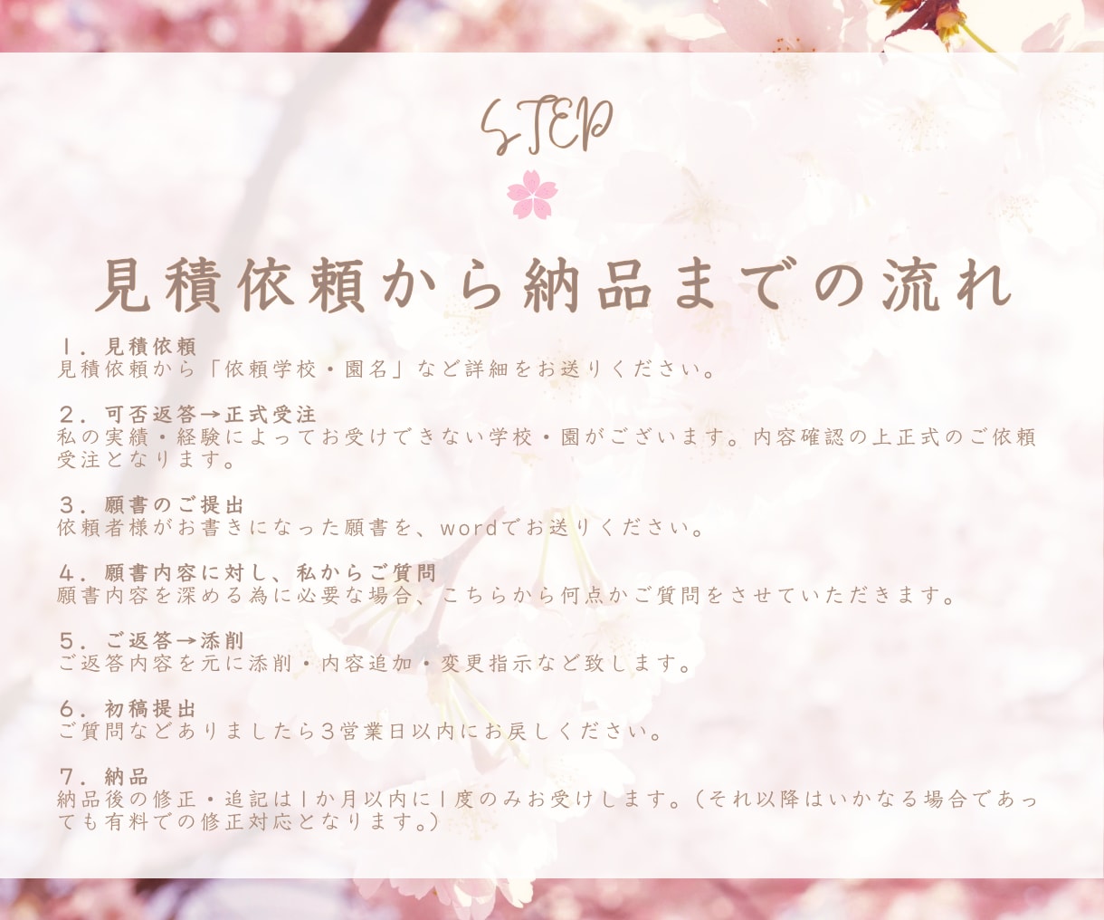 私立小学校・私立幼稚園の願書を添削・提案します 1000本以上の願書を添削した私が、オーダーメイドでご対応 イメージ2