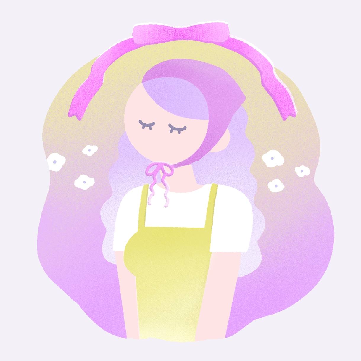 ゆるかわいい似顔絵のSNSアイコンイラスト描きます プロフィール画像にぴったりのフラットなデフォルメイラスト イメージ1