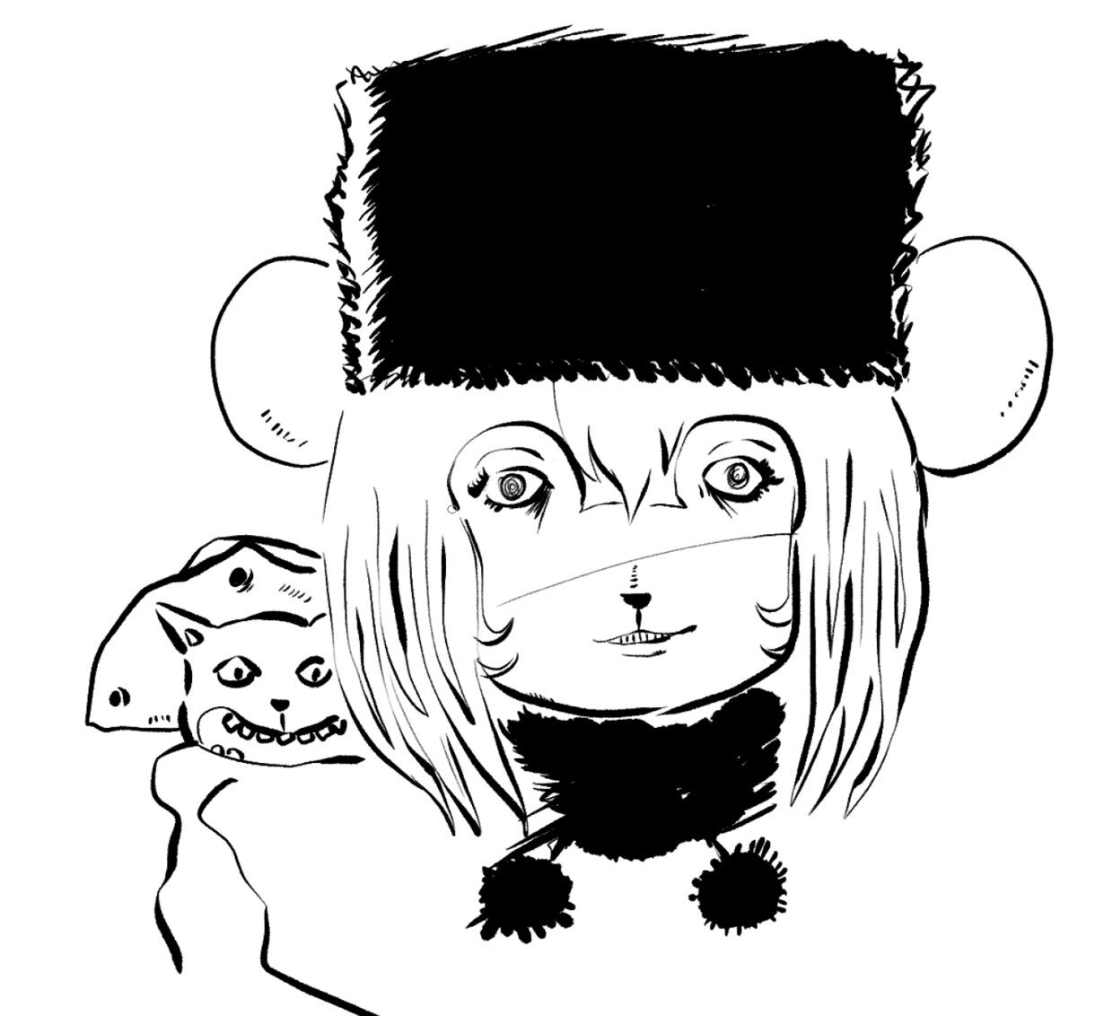 何かに似てる似顔絵かきます 何に似てるんだろうか。なぞなぞなぞなぞ イメージ1