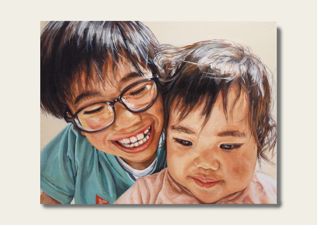 油絵で高級感のある肖像画を描きます 美術をもっと身近に。絵画を飾ったり、贈ったりしてみませんか？ イメージ7