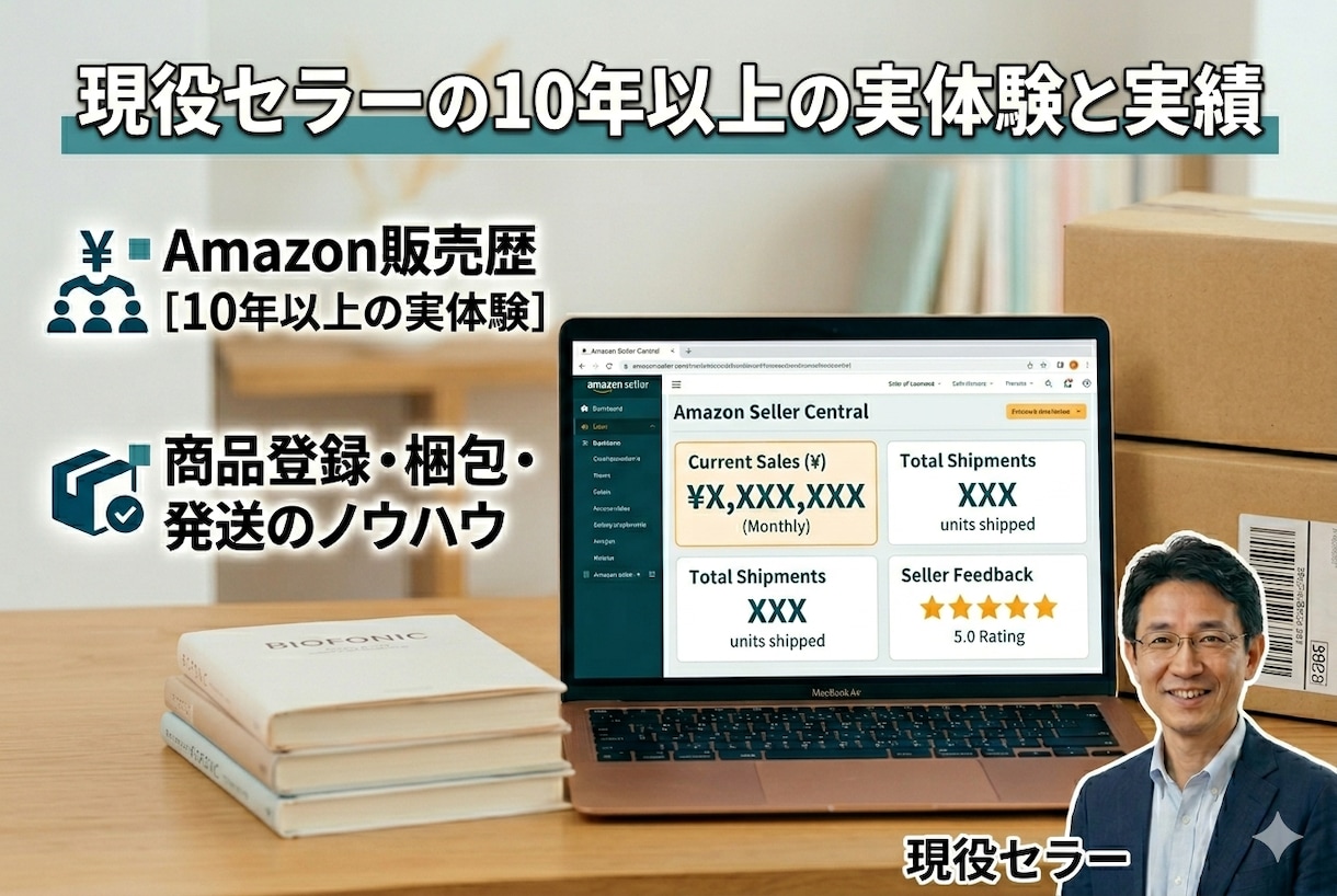 Amazonセラーの困ったに、現役セラーが答えます 現役セラーからアドバイス！物販の疑問を丁寧にサポートします イメージ2