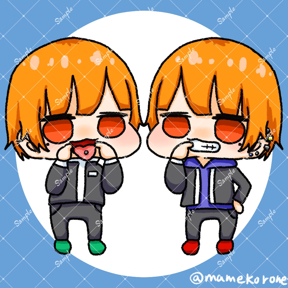 SNSアイコンなどのイラスト作成します ゆるかわいいイラストを作成します。 イメージ2