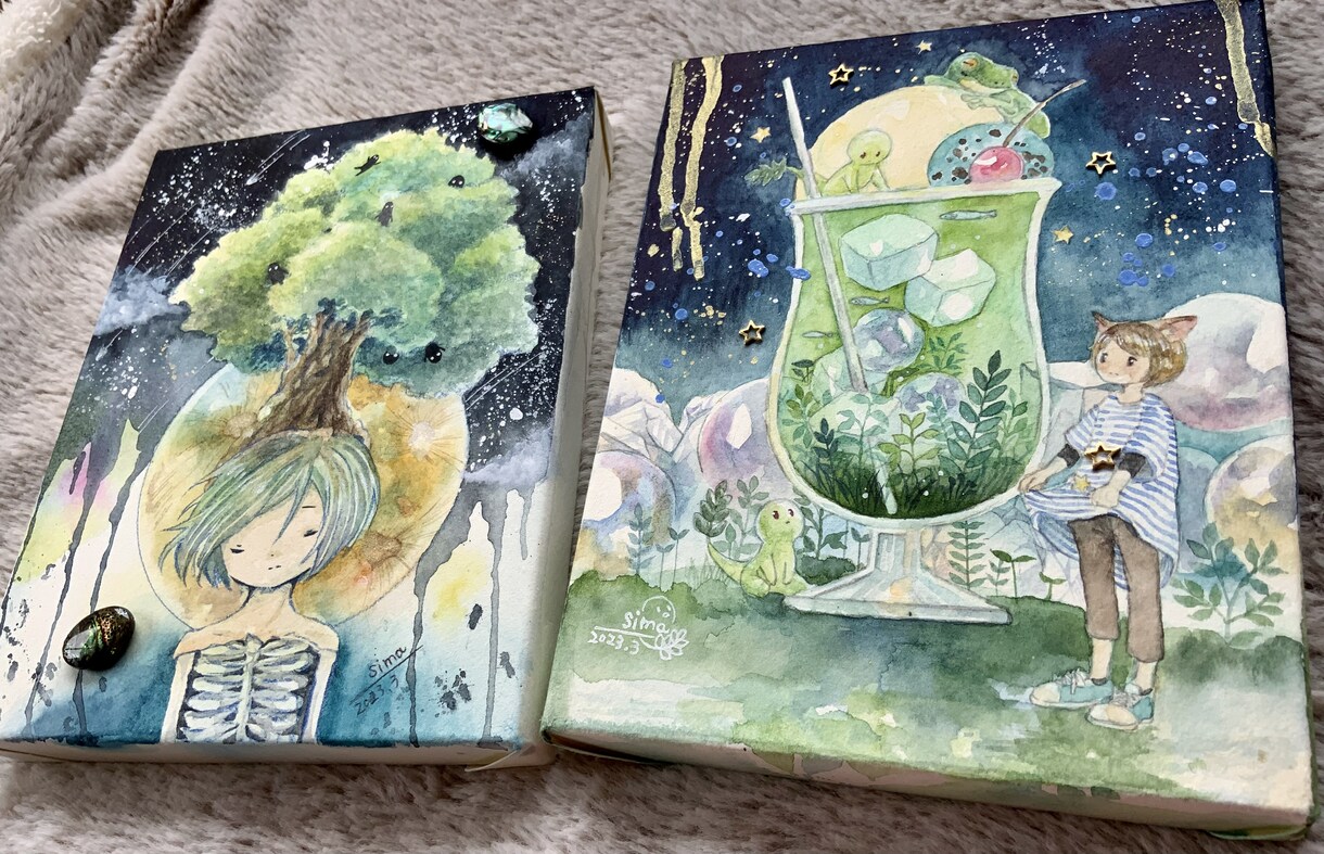 ペットのイラスト描きます 大好きな家族を絵の中にずっと残してみませんか イメージ3