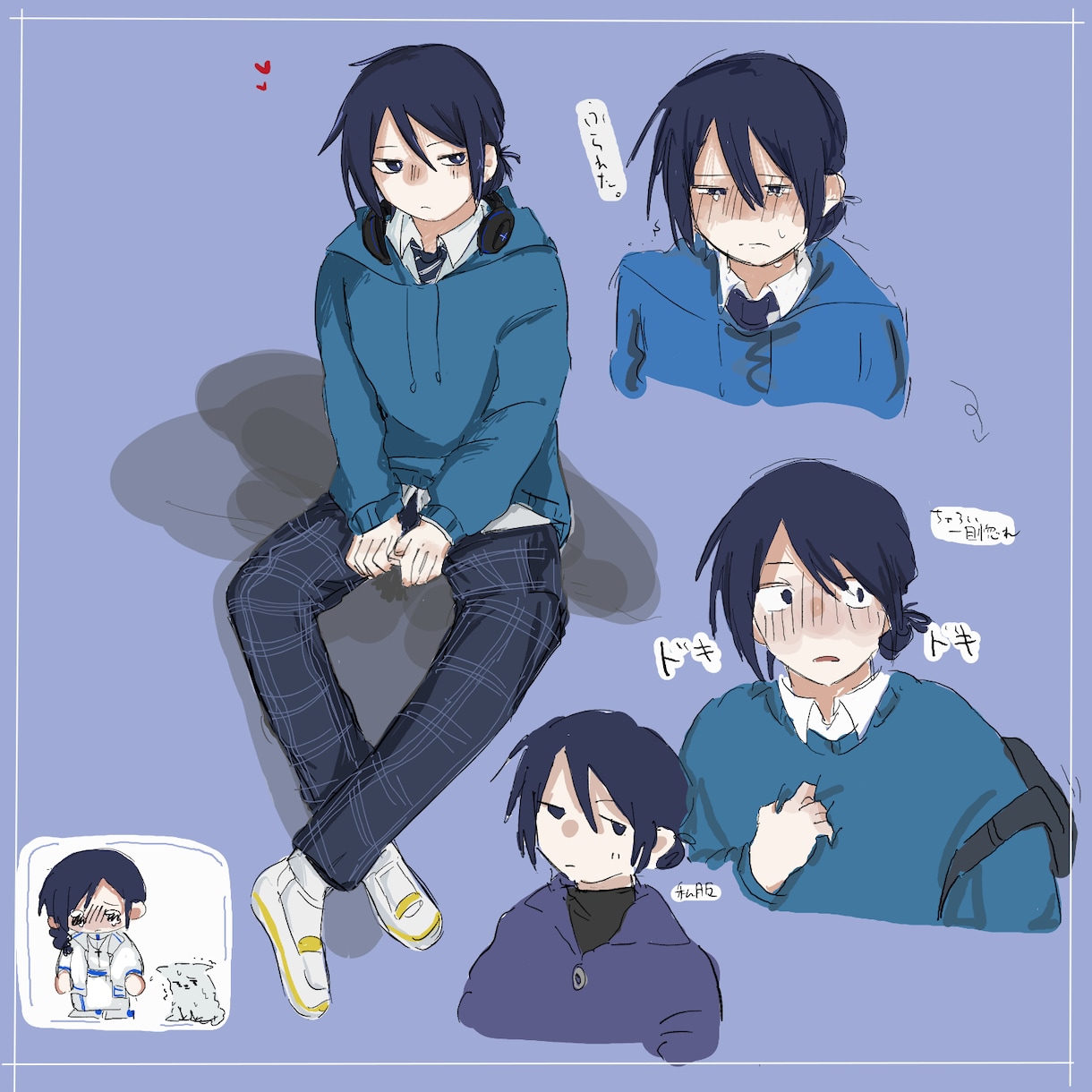 落書き詰めます 最短1日！貴方のオリジナルキャラをいっぱいに届けます イメージ3