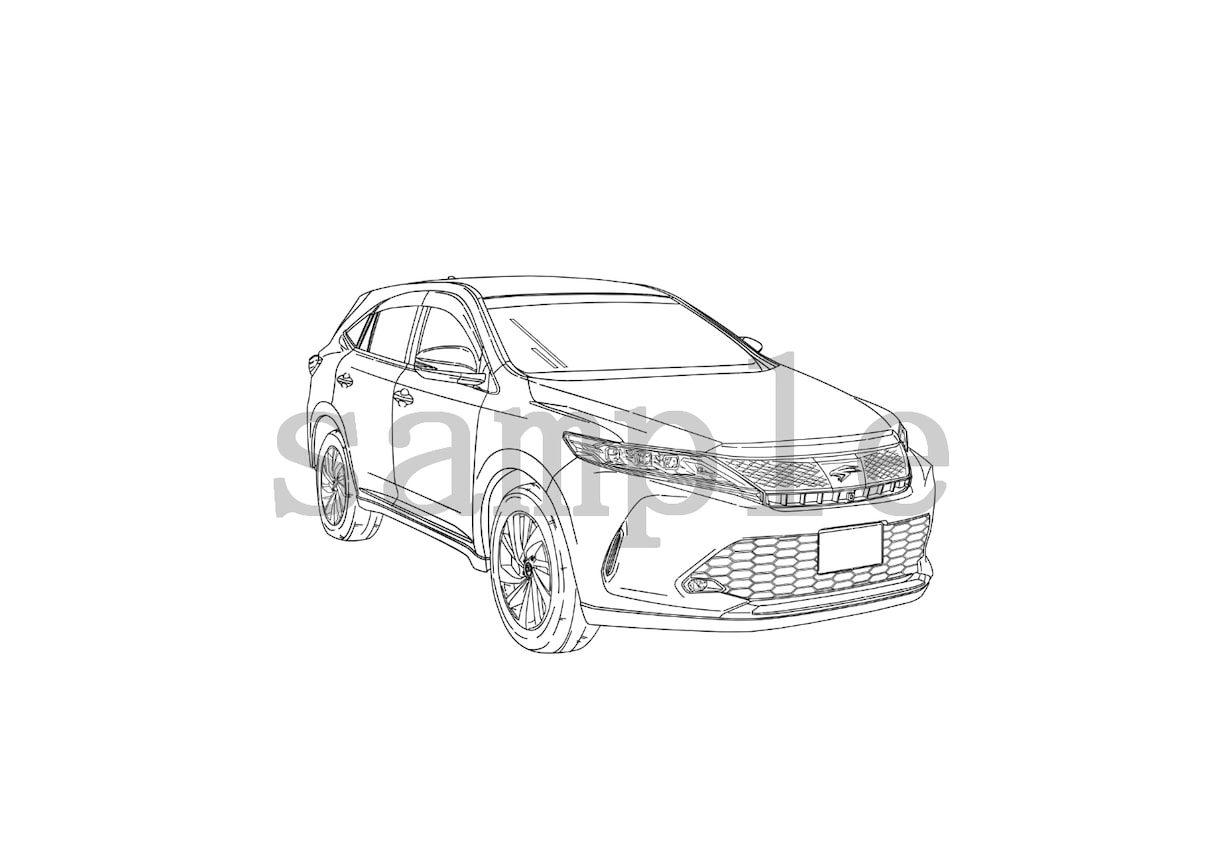 世界にひとつだけの「愛車イラスト」制作いたします 一枚一枚写真を見てでの手書きです。 イメージ7