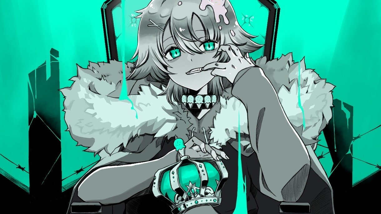 YouTubeサムネイル・配信用イラスト等承ります 商用可◎歌ってみた・MVイラスト等作成いたします！ イメージ2