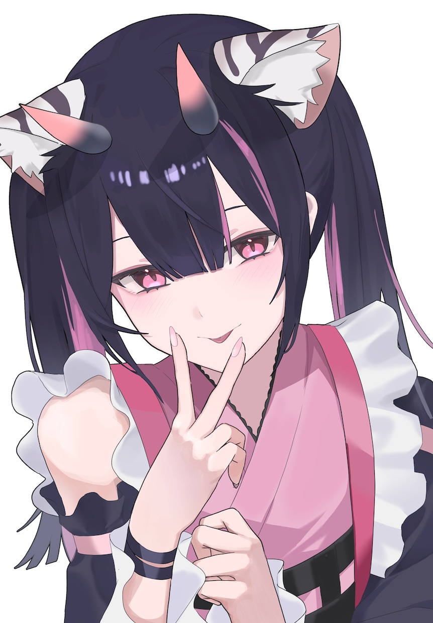 VTuberやSNSで使えるイラスト描きます 可愛い、病みかわ、アニメ調などご要望に合わせます イメージ2