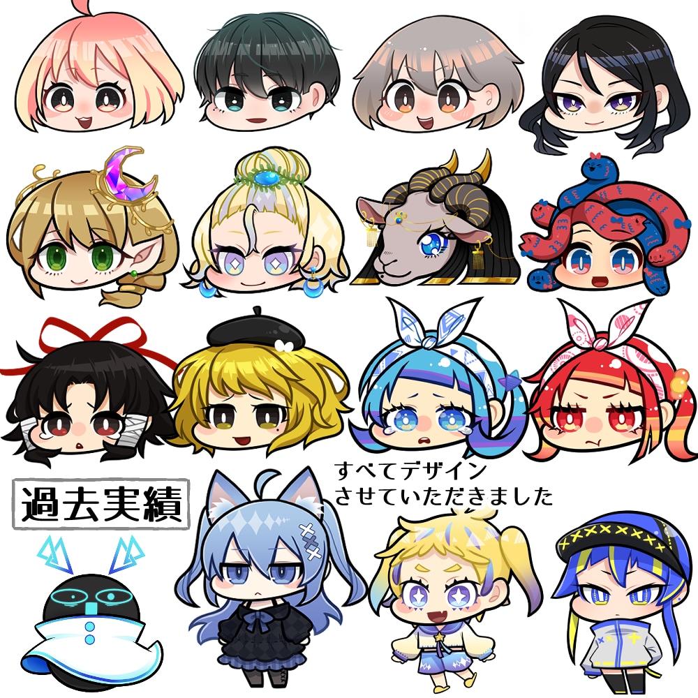 YMM4＆3動く立ち絵描きます 目パチ口パチでちょっぴりクオリティアップ！ イメージ4