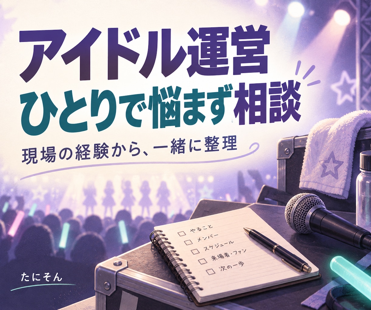 タイでのアイドル運営、実体験から相談に乗ります バンコクでの現場経験から一緒に整理します イメージ1