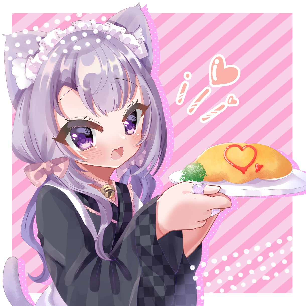 最短7日可愛いが詰まったアイコン描きます とにかく可愛いが詰まった萌え系アイコン描きます！ イメージ1