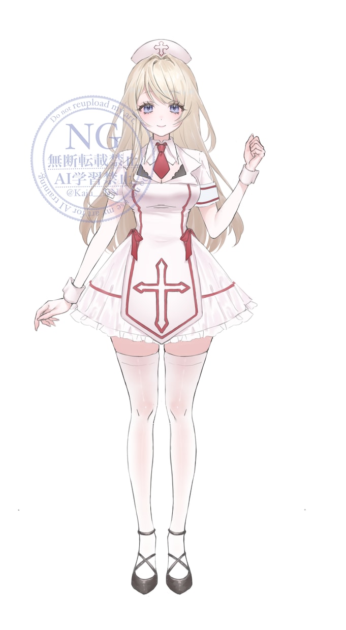 立ち絵(パーツ分け無し)描きます 立ち絵を描ききます！IRIAM等で配信をする方専用です。 イメージ4