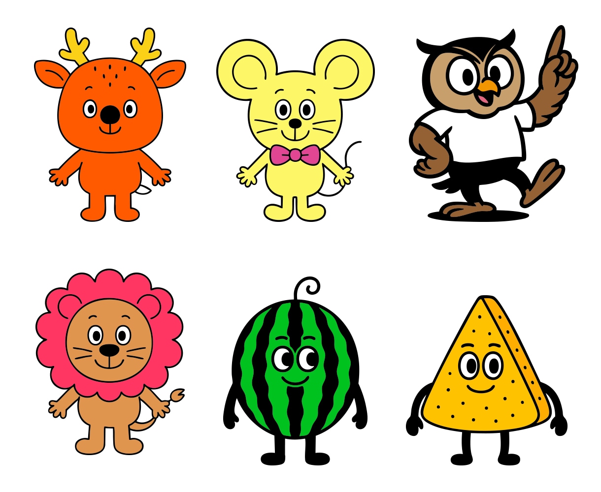商用OK！キャラクターイラスト制作します SNSアイコン、挿絵、グッズデザインなど心を込めて制作 イメージ3