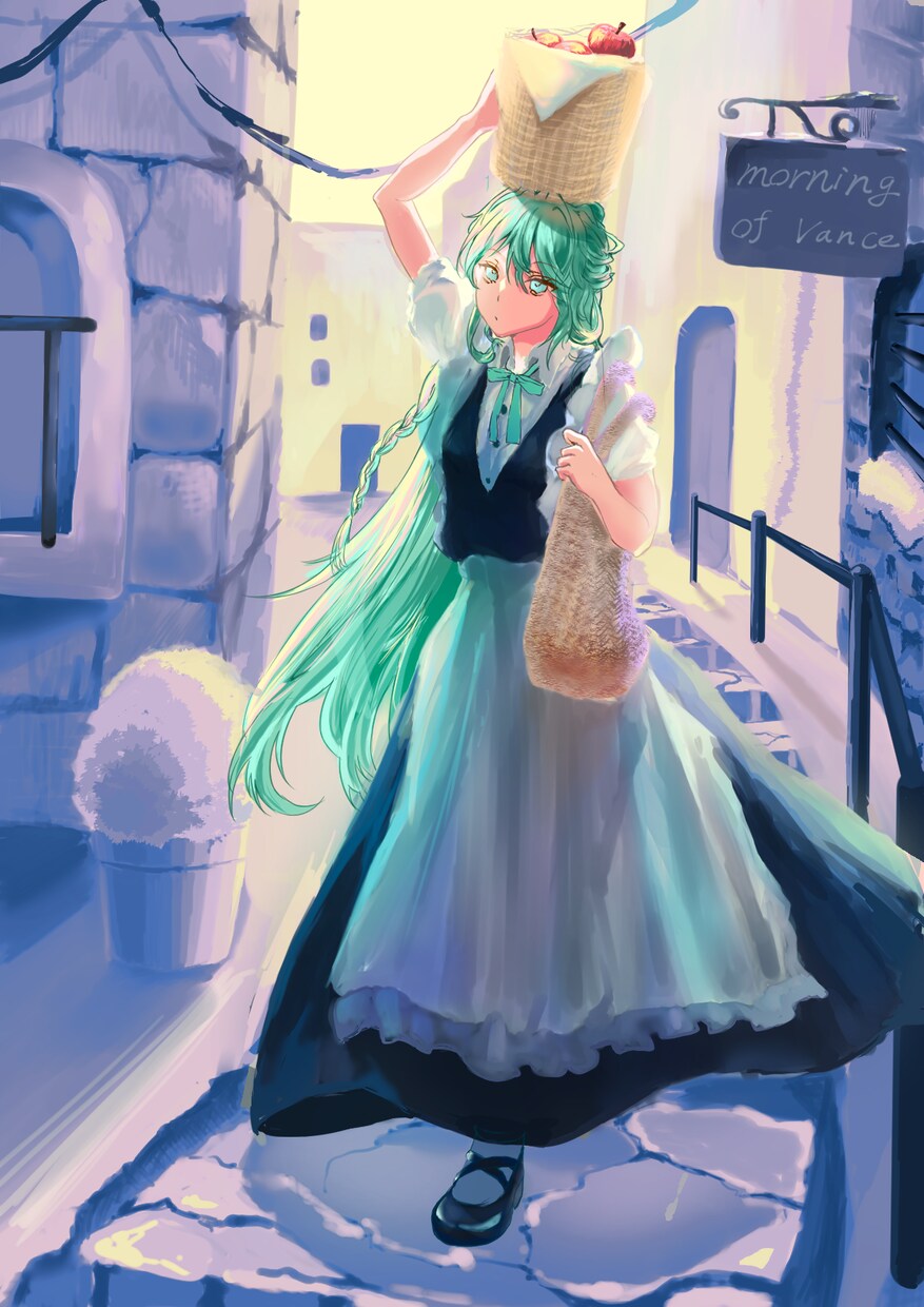 華やかな配色のイラストを作成します 淡い光と透明感を感じる色彩が得意です イメージ7