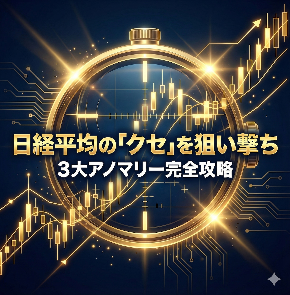 AIで日経平均先物ミニを3つの手法で完全攻略します 完全無裁量・投資初心者OK・先物初心者OK・AI解析結果 イメージ1