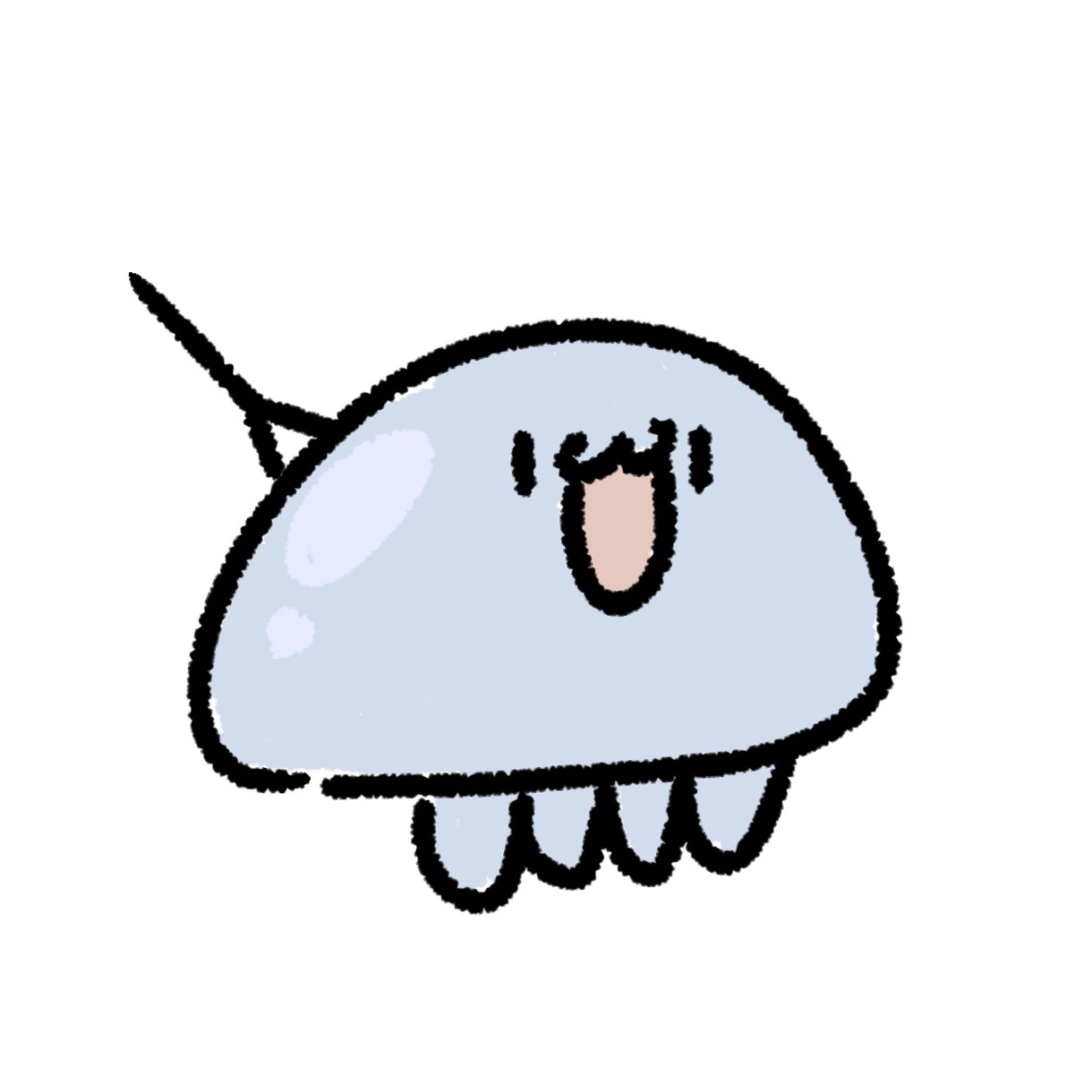 ころっとしたゆるキャライラストお描きします LINEスタンプやプレゼンなどの資料のマスコットとして イメージ3