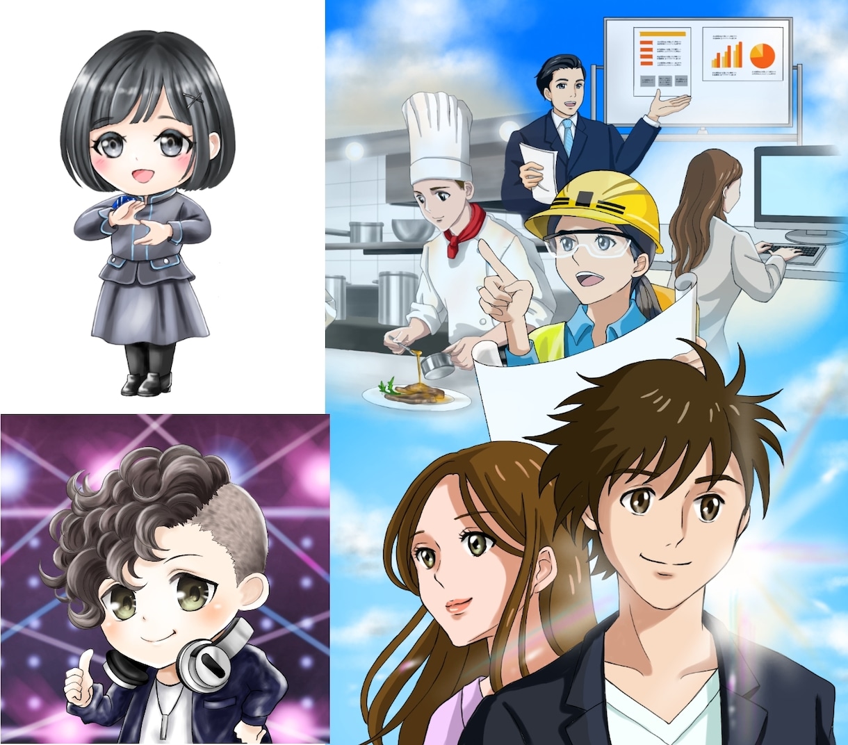 イメージに合わせた色々なイラストお描きします 商用利用OK☆チラシ・パンフ等の挿絵に！ イメージ7