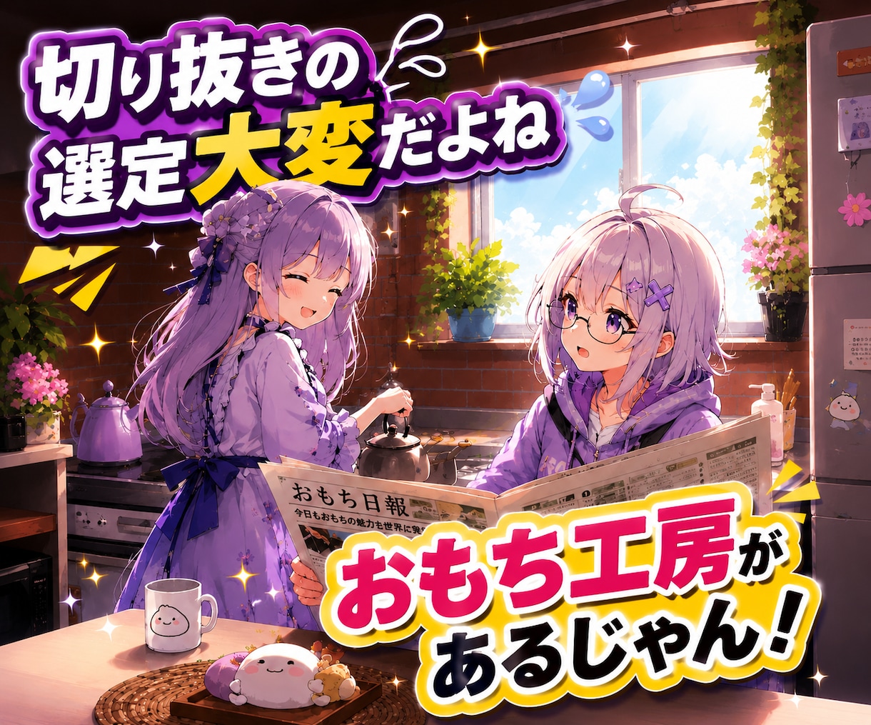6本4000円VtuberもサムネOP込で作ります 切り抜き動画6本、サムネイル、オープニング動画込み価格です イメージ2