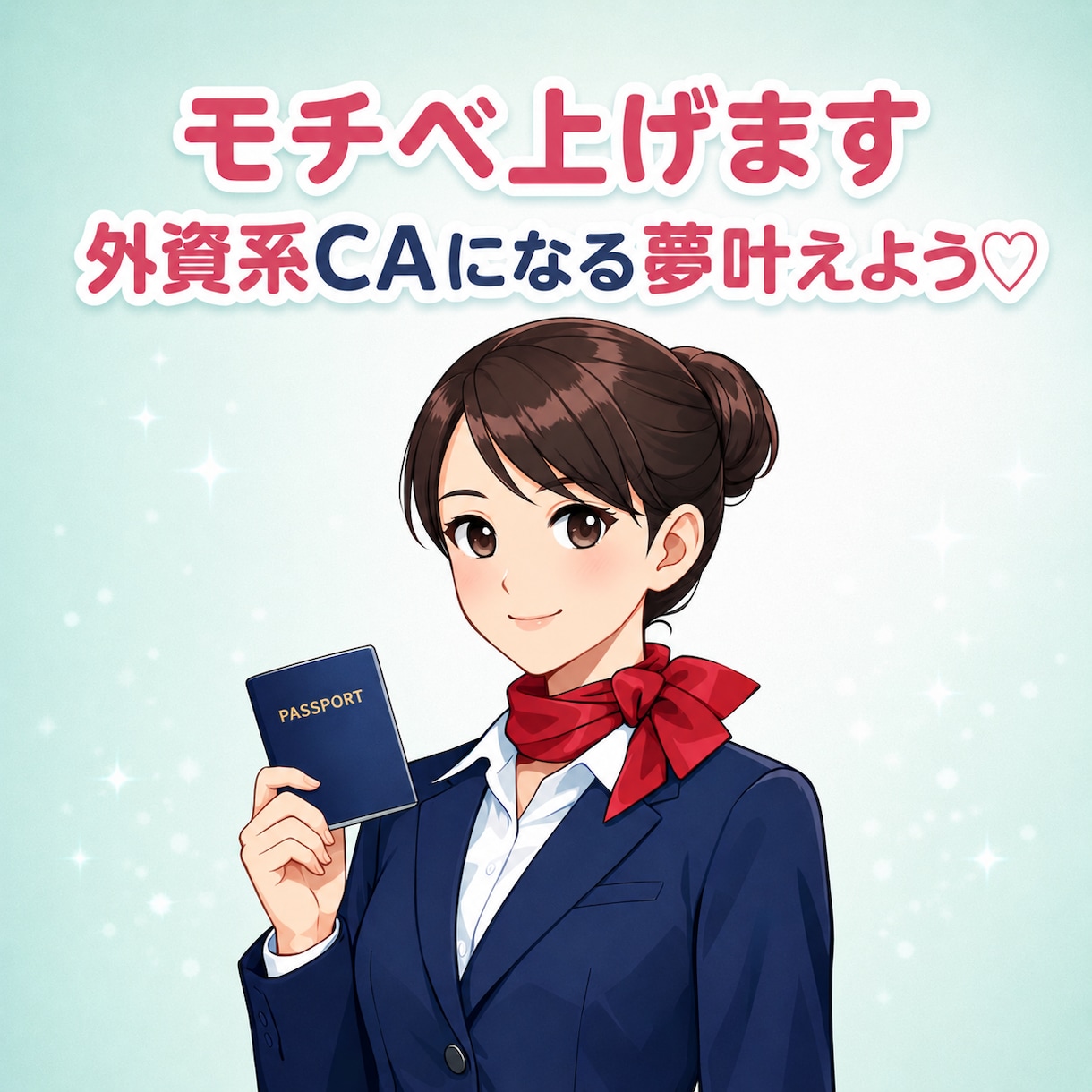 外資系CAになりたい女子へ♡モチベ爆上げします 自信をつけて一緒に夢を叶えよう！ イメージ1