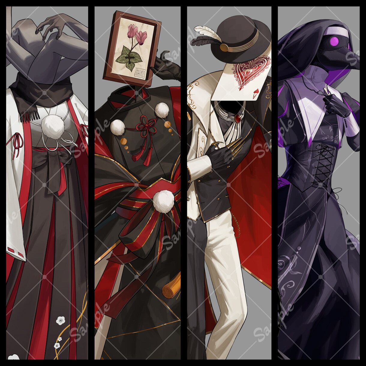 立ち絵、イラスト等制作いたします ゲーム、サムネイル、TRPG等 イメージ1