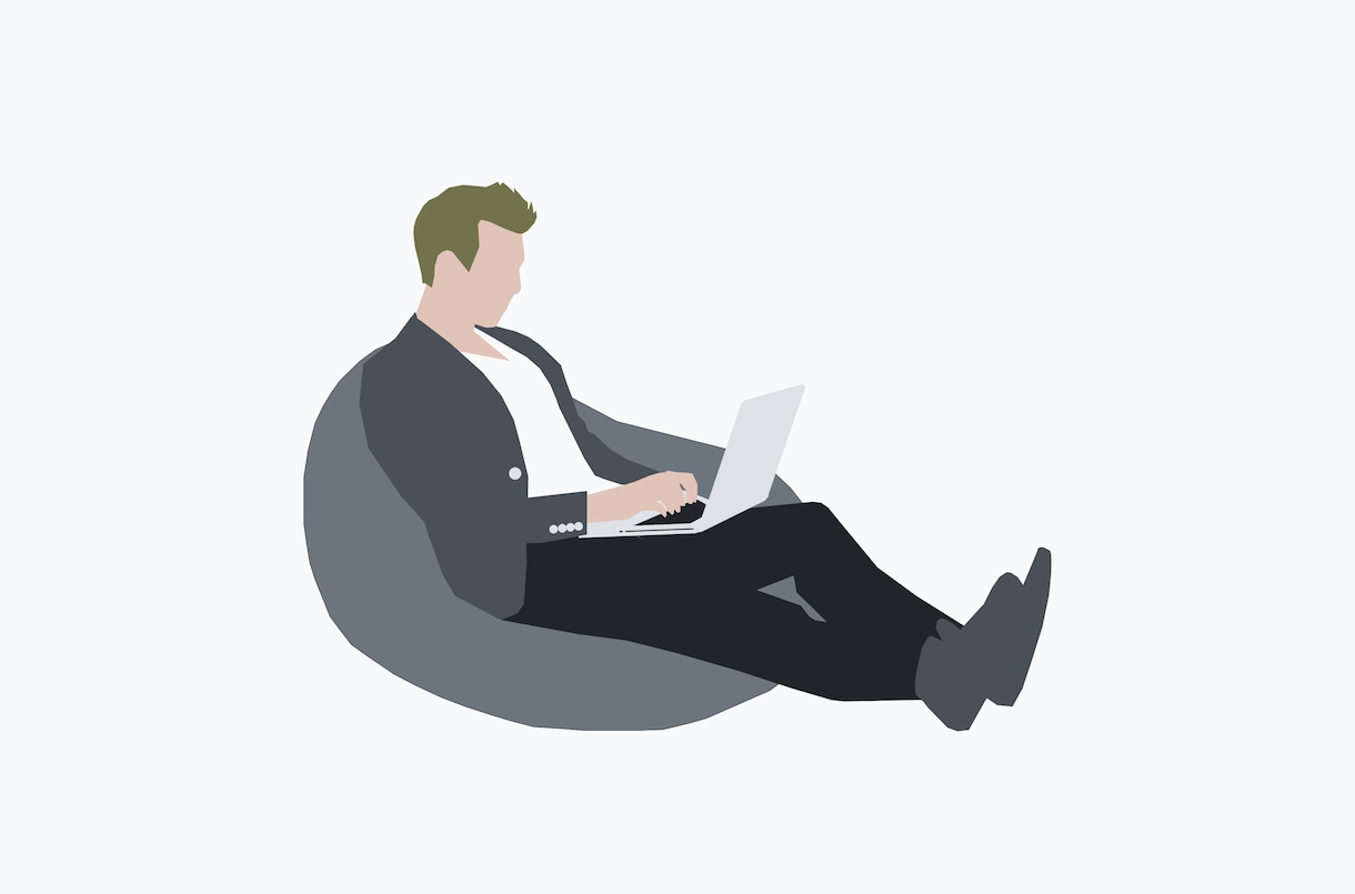 フラットデザインで人や物のイラストを制作いたします WEBページやLP等のアクセントにも◎ イメージ5