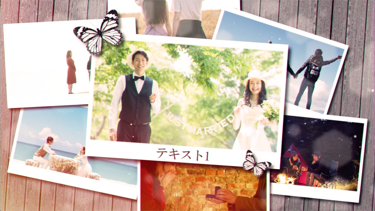 当日納品可能！簡単依頼！結婚式ムービー制作します 格安だけど高品質！実際に結婚式場で制作しているプロが作ります イメージ2