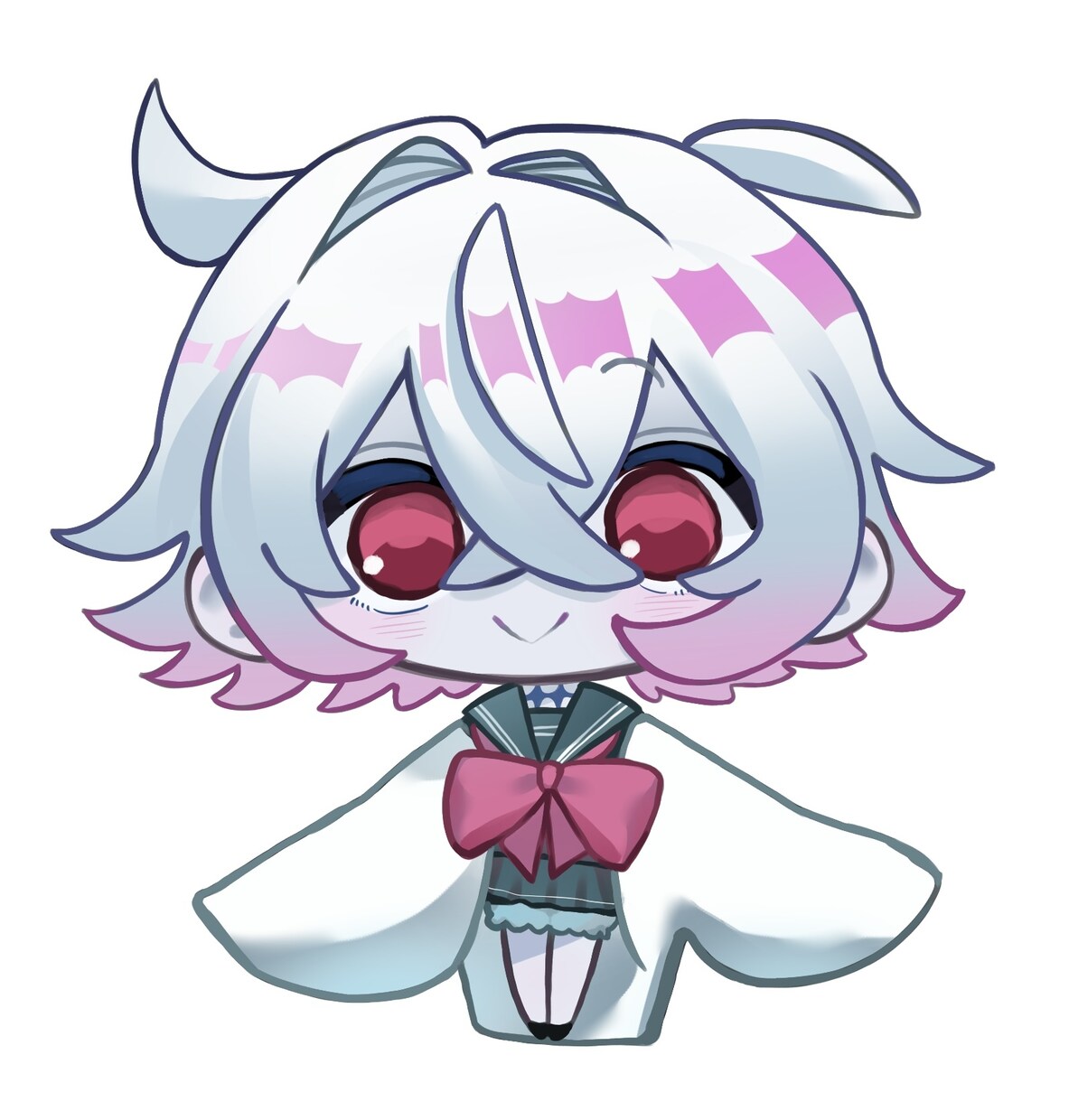 可愛い等身低めなミニキャライラストを作成します アイコンや立ち絵、グッズ向きのミニキャライラスト イメージ3