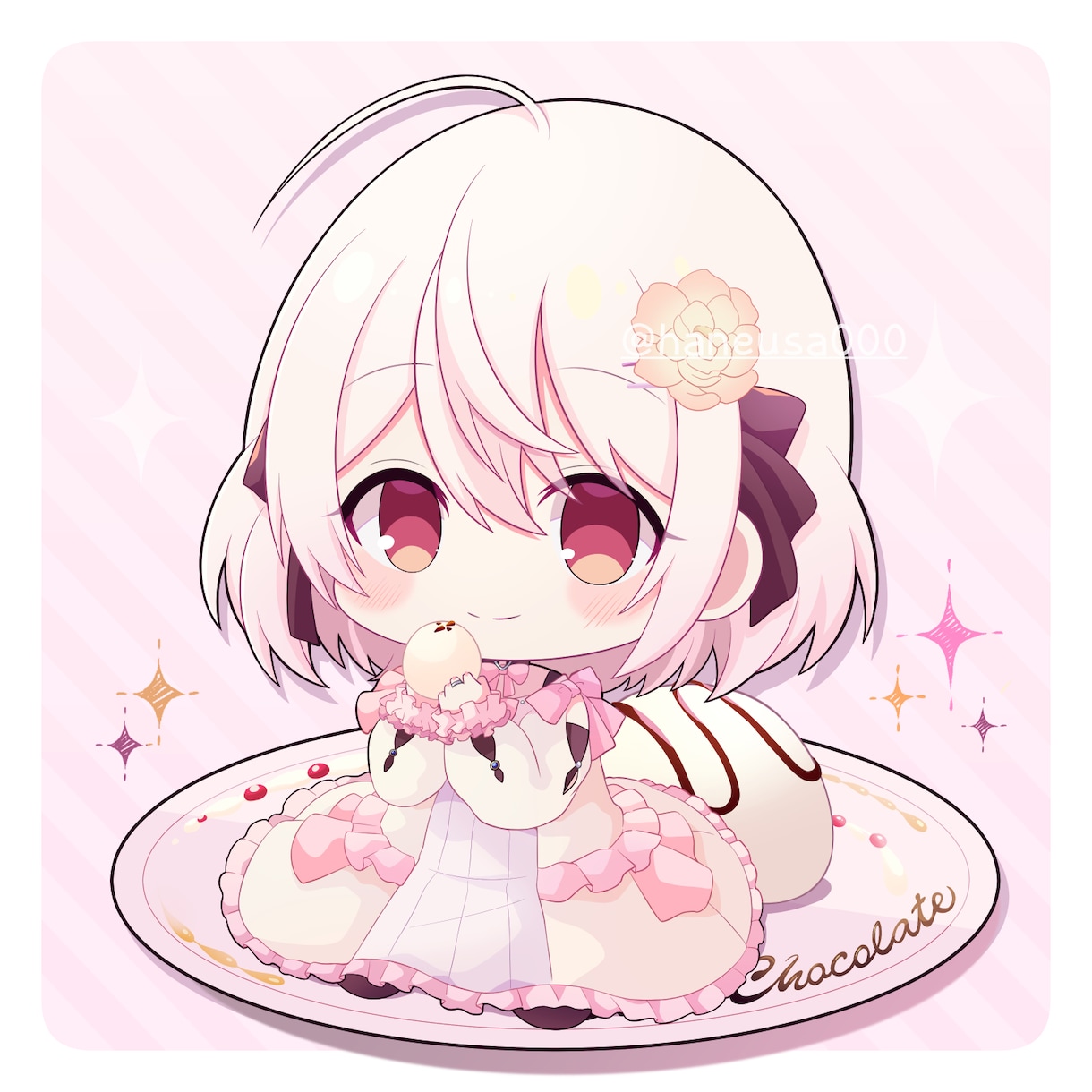 綺麗でかわいい♪ ミニキャライラスト制作します 企業実績多数！ 修正無制限、かわいいイラストをご提供します イメージ4