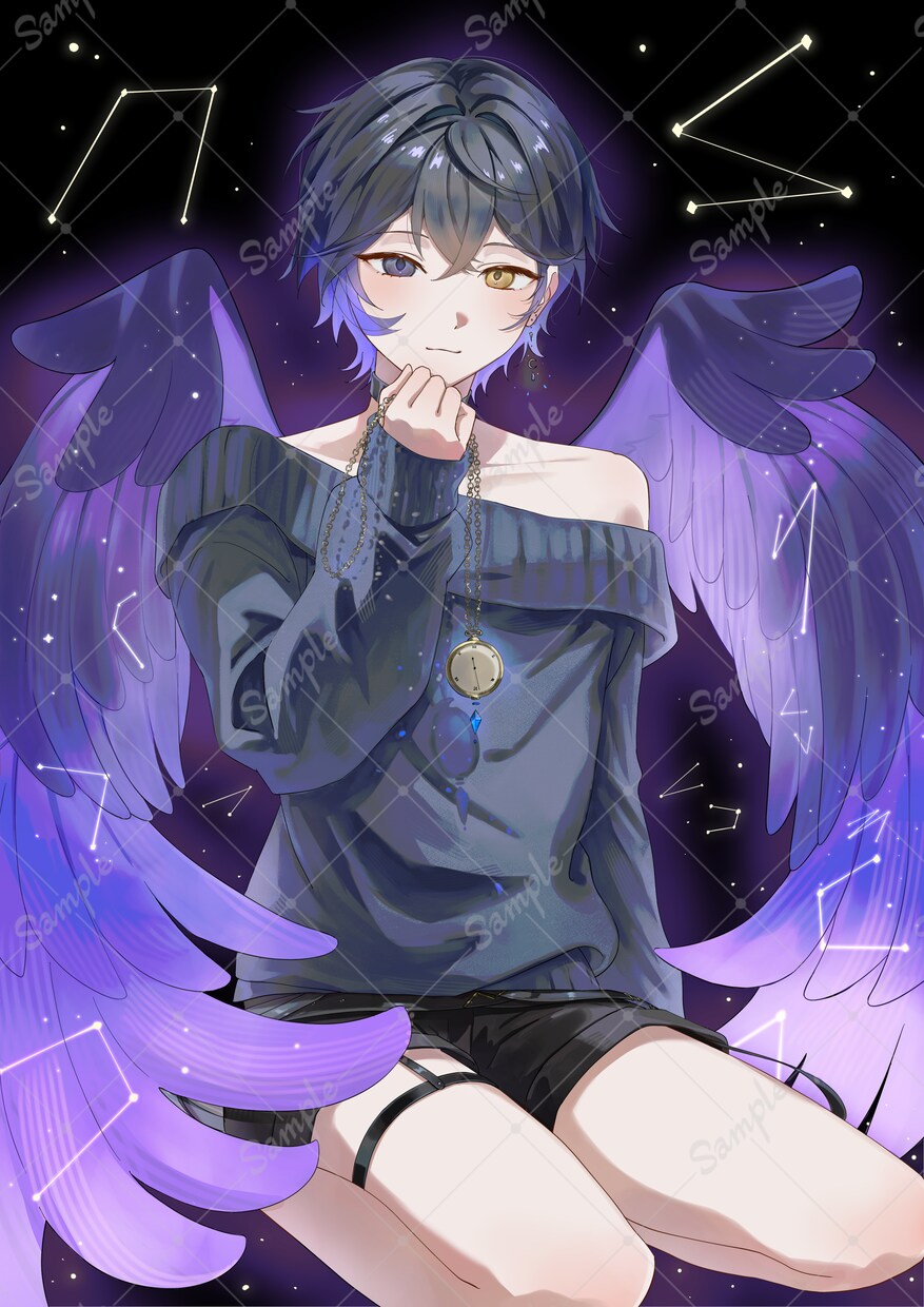 キャラメインの目を引く一枚イラスト描きます 簡易背景は無料！初めての方も丁寧に対応します イメージ10
